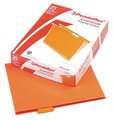 Zoro Select Hanging File Folders, Orange, PK25 PFX81607