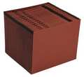 Zoro Select Expandable File (1-31), 8-1/2 x 11", Red Fiber PFXER17D