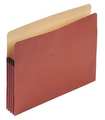 Pendaflex Expandable File Folder 8-1/2 x 11" Red, 3-1/2" Expansion PFXE1524E