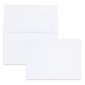 Quality Park Invitation Envelope, White, Paper, PK100 QUA36417