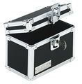 Vaultz Card File Box w/Hinged Lid, Black IDEVZ01169