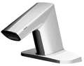 Sloan Sensor Single Hole Mount, 1 Hole Angled Straight Bathroom Faucet, Polished chrome EFX650.012.0000