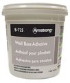 Armstrong Wall Base Adhesive, Wall Base Adhesive Series, Off-White, 1 gal, Pail, 4 PK FP00725408