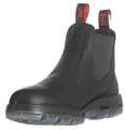 Redback Boots Size 7 Unisex Chelsea Boot Steel Work Boot, Black USBBK
