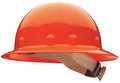 Fibre-Metal By Honeywell Full Brim Hard Hat, Type 1, Class E, Ratchet (8-Point), Orange E1RW03A000