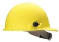 Fibre-Metal By Honeywell Front Brim Hard Hat, Type 1, Class G, Ratchet (8-Point), Yellow P2HNQRW02A000