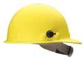Fibre-Metal By Honeywell Front Brim Hard Hat, Type 1, Class G, Ratchet (8-Point), Yellow P2AQRW02A000