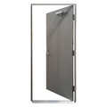 Securall Steel Door with Frame, LHR, 84 in H, 36 in W, 1 3/4 in Thick, 18 Gauge Steel HDQP3684RH