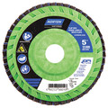 Norton Abrasives Flap Disc, 5 In x 80 Grit, 7/8 66623399010