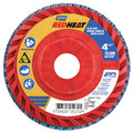 Norton Abrasives Flap Disc, 4 1/2 In x 120 Grit, 7/8 63642505279