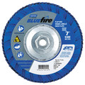 Norton Abrasives Flap Disc, 7 In x 36 Grit, 5/8-11 66623399155