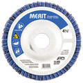 Merit Flap Disc, 4 1/2 In x 36 Grit, 7/8 08834193421