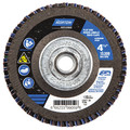Norton Abrasives Flap Disc, 4 1/2 In x 40 Grit, 5/8-11 66623399059