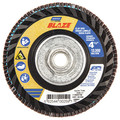 Norton Abrasives Flap Disc, 4 1/2 In x 80 Grit, 5/8-11, Series: SG Blaze(R) 66254400259
