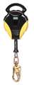 Msa Safety Self Retracting Lifeline, 30 ft., Black, Yellow 10119507