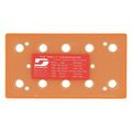 Dynabrade Dynabug, Dsc Pad, 3-2/3" X 7" 57855