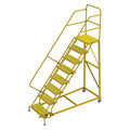 Tri-Arc Rolling Ladder, Steel, Safety Angle, 8-Step KDEC108246-Y