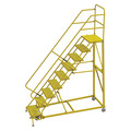 Tri-Arc Rolling Ladder, Steel, Safety Angle, 9-Step KDEC109246-Y