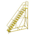 Tri-Arc Rollng Ladder, Steel, Safety Angle, 13-Step KDEC113246-Y