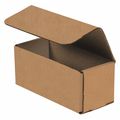 Partners Brand Corrugated Mailers, 7" x 3" x 2", Kraft, 50/Bundle M732K