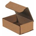 Partners Brand Corrugated Mailers, 6 1/2" x 4 1/2" x 2 1/2", Kraft, 50/Bundle MRX5XK