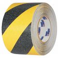 Tape Logic Tape Logic® Heavy-Duty Striped Anti-Slip Tape, 33 Mil, 2" x 60', Black/Yellow, 1/Roll T96760BY