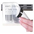 Partners Brand Magnetic Tape Strips, 2" x 3 1/2", Black, 100/Case LH166
