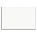 Partners Brand Magnetic Porcelain Dry Erase Board, 4' x 3', White, 1/Each BMPA4836