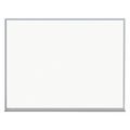 Partners Brand Magnetic Porcelain Dry Erase Board, 6' x 4', White, 1/Each BMPA7248