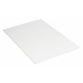 Partners Brand Plastic Corrugated Sheets, 18"x24", White, PK10 PCS2418W