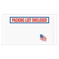 Tape Logic Tape Logic® "Packing List Enclosed" Envelopes, 5 1/2" x 10" U.S.A. Flag, Red/White/Blue, 1000/Case PL512