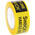 Shockwatch ShockWatch® Alert Tape, 2" x 100 yds., Black/Yellow, 1/Case SHWAT