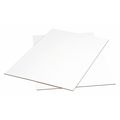 Partners Brand Corrugated Sheets, 36" x 36", White, 5/Bundle SP3636W