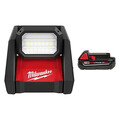 Milwaukee Tool Flood Light and Battery 2366-20, 48-11-1820