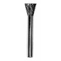 Dynabrade Carbide Bur, 1/8"dia., SN-42, D/C10 Deg IC 93349