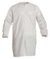 Dupont Proclean® Frock, White, Elastic, L, PK30 PC271SWHLG00300B