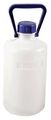 Zoro Select Carboy, Narrow Mouth, 10L, HDPE, Translucent 208685-0010