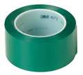 3M Marking Tape, Roll, 3In W, 108 ft. L, Green 471