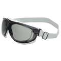 Honeywell Uvex Safety Goggles, Gray Anti-Fog, Scratch-Resistant Lens, Uvex Carbonvision Series S1651D