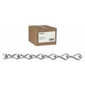 Campbell Chain & Fittings #14 Single Steel Jack Chain, Zinc Plated, 100' per Carton T0801424N