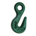 Campbell Chain & Fittings 9/32" Cam-Alloy® Eye Grab Hook, Grade 100, Painted Green 5624415