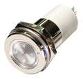 Zoro Select Flat Indicator Light, White, 24VDC 24M172