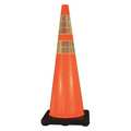 Cortina Safety Products CONE 36IN 6IN/4INCOLLAR, RED/ORANGE 03-500-06