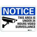 Lyle Notice Sign, 10 in H, 14 in W, Plastic, Horizontal Rectangle, English, U1-1002-NP_14X10 U1-1002-NP_14X10