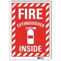 Lyle Fire Extinguisher Sign, 10x7 In. U1-1060-RD_7X10
