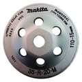 Makita 4-3/8" Diamond Cup Wheel, Continuous Rim 792289-1