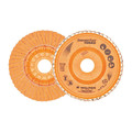 Walter Surface Technologies Blend Flap Disc, 4.5"X7/8" 36/60G 06A462