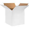 Zoro Select Corrugated Boxes, 24" x 24" x 24", White, 10/Bundle 22XL79
