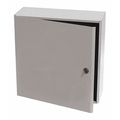 Functional Devices-Rib Steel Enclosure, 7 in D, NEMA 1, Hinged MH4400-L4