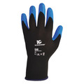 Kleenguard Foam Nitrile Coated Gloves, Palm Coverage, Black/Blue, L, 12PK 40227